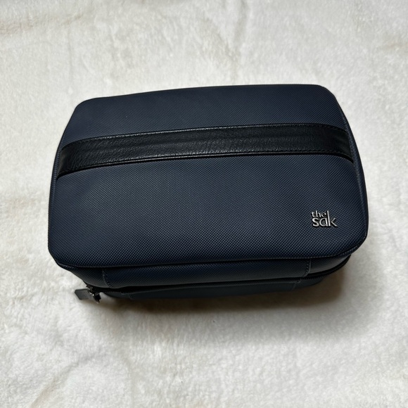 The Sak Black and Gray Toiletry Bag with Sleek Design - Picture 1 of 6